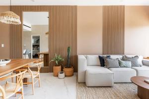 Χώρος καθιστικού στο Casa at Marea