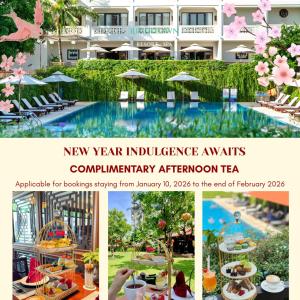 会安RiverTown Hoi An Resort & Spa的一张带游泳池的度假村图片