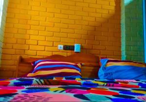 Postel nebo postele na pokoji v ubytování appart OUR HOME