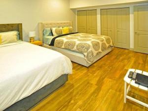 Кровать или кровати в номере Villa Estelle