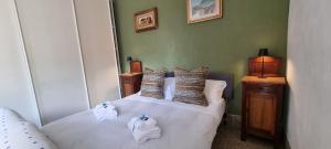 Postel nebo postele na pokoji v ubytování Ca de Franchi