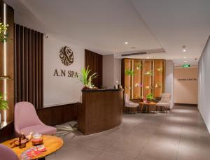 Χώρος καθιστικού στο The Art Nest Hotel Nha Trang +45 φωτογραφίες