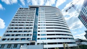 Το κτήριο όπου στεγάζεται  το διαμέρισμα