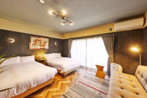 Postel nebo postele na pokoji v ubytování Maigre Panorama