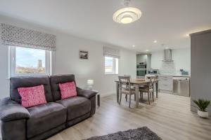 Køkken eller tekøkken på Rothwill House by Winterton Cottages