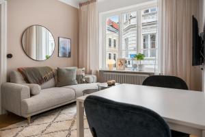 Istumisnurk majutusasutuses Stålbrogatan