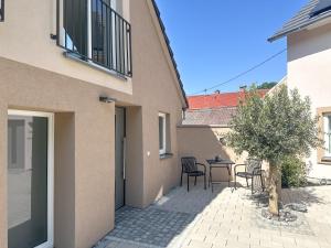 Bygningen som lejligheden ligger i