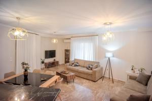 Et tv og/eller underholdning på Theasis Luxury Apartment