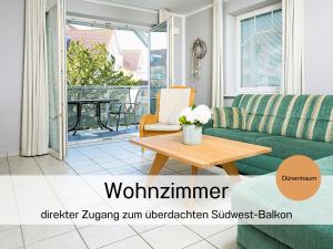 Khu vực ghế ngồi tại Ostsee-Traumferienwohnungen Villa Anika +58 ảnh