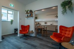 Köök või kööginurk majutusasutuses The Ísafjörður Inn by Ourhotels +26 fotot