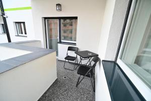 Balkón nebo terasa v ubytování FLH - Yellowstone