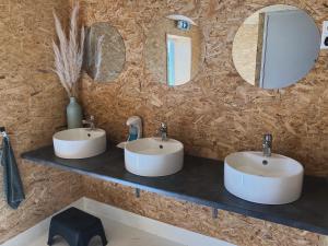 Koupelna v ubytování De Keet op een boerencamping + 21 fotografií