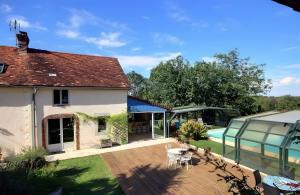 Zahrada ubytování Le Clos Fleuri + 2 fotografie