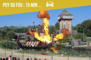 Fotografie z fotogalerie ubytování Quartier du Roy -15min du Parc -by R&G v destinaci La Pommeraie-sur-Sèvre