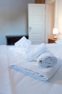 Una cama o camas en una habitación de GolfHouseApartment