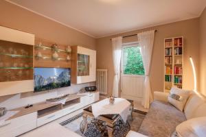 Et tv og/eller underholdning på Bergschlössl Ferienwohnung Nr. 1