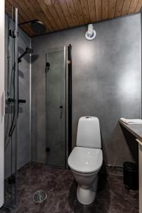 Koupelna v ubytování Nilimella - Lapland resort & camping