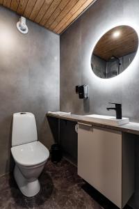 Koupelna v ubytování Nilimella - Lapland resort & camping