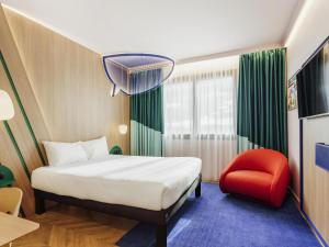 Postel nebo postele na pokoji v ubytování Ibis Styles Madrid City Las Ventas