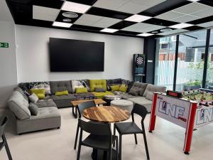 Χώρος καθιστικού στο Residencia JC1