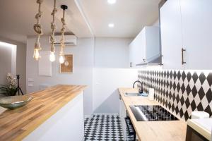 Η κουζίνα ή μικρή κουζίνα στο Office Habitación de lujo para 2 personas +7 φωτογραφίες