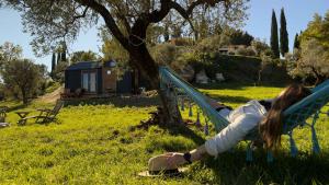 Zahrada ubytování Olivo Nomade X by Tiny Away