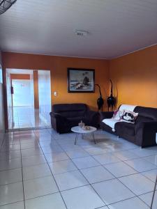 Khu vực ghế ngồi tại Pousada Chapada das Mesas