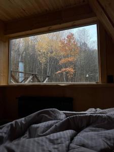 Ένα ή περισσότερα κρεβάτια σε δωμάτιο στο Forest House