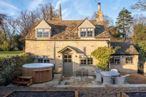 Zahrada ubytování Olive Cottage