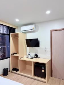 Μια τηλεόραση ή/και κέντρο ψυχαγωγίας στο City Pause Hostel