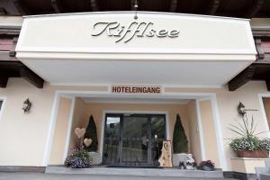 Exteriér nebo vchod ubytování Hotel Garni Rifflsee
