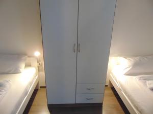 Ένα ή περισσότερα κρεβάτια σε δωμάτιο στο Räuberhöhle