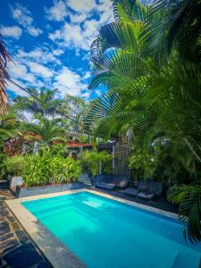 Πισίνα στο ή κοντά στο Casa Juntos