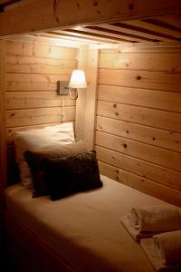 Postel nebo postele na pokoji v ubytování For-Rest Lodge