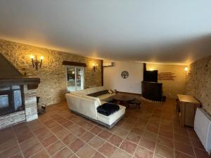 Et opholdsområde på Refuge Champêtre - Piscine intérieure - Détente