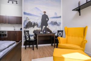 Nhà bếp/bếp nhỏ tại Stadtapartments Greifswald