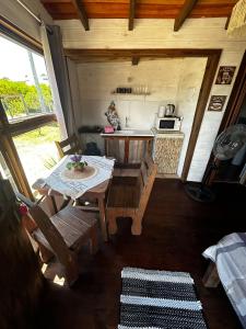 Η κουζίνα ή μικρή κουζίνα στο Cabaña Gero