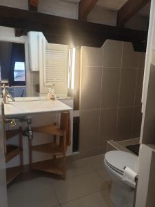 Koupelna v ubytování Apartamento tilos