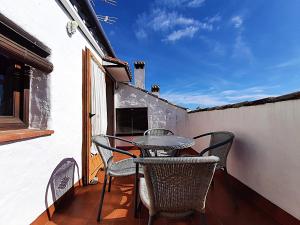 En balkon eller terrasse på Casa Nazari