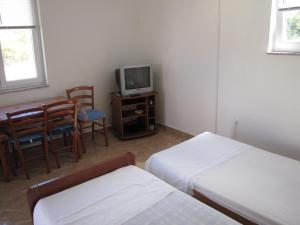 TV a/nebo společenská místnost v ubytování Apartments Mata