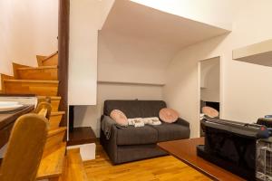 Χώρος καθιστικού στο Piazza Venezia Suite Apartment