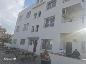 Balkón nebo terasa v ubytování Sozer Apt