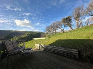 Naturlandskabet i nærheden af feriehuset