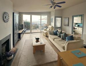 Et opholdsområde på Terrace by the Tide