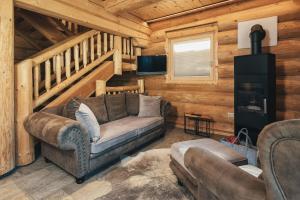 Posezení v ubytování Summit Lodges