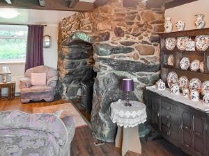 Istumisnurk majutusasutuses Fox's Lair Farmhouse