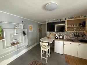 Η κουζίνα ή μικρή κουζίνα στο Maison Salita Chiesa 18