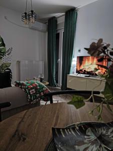 Posezení v ubytování Apartman NIT Banja Koviljača