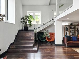 Et opholdsområde på The Village Hall