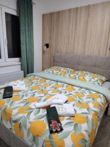 Postel nebo postele na pokoji v ubytování Apartman NIT Banja Koviljača